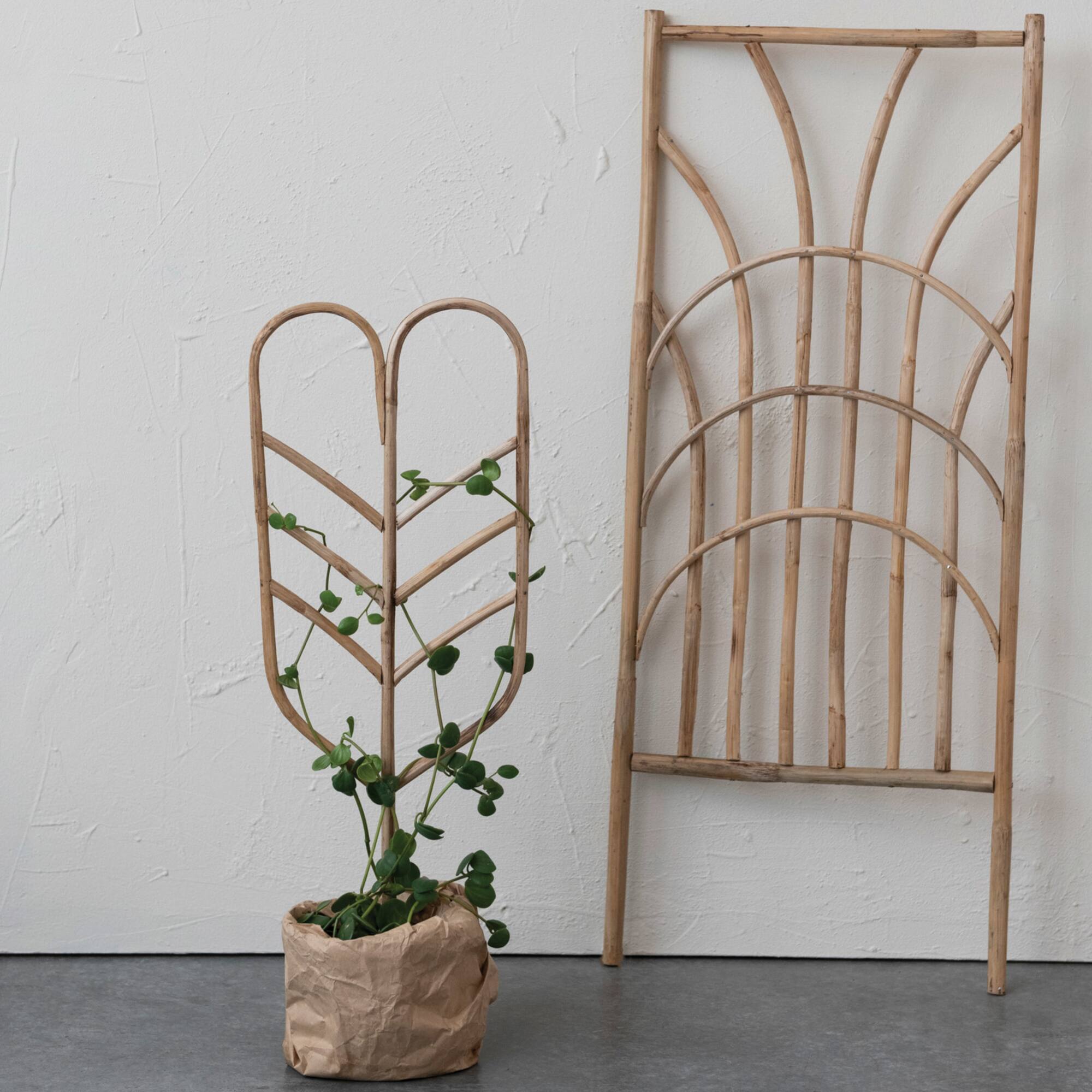 Hello Honey® 27.5" Natural Handmade Rattan Trellis